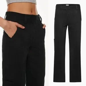 パンツ SUNDAYS BEST WORK PANTS black パンツ SUNDAYS BEST WORK PANTS black WOMENS PANTS – SUNDAY